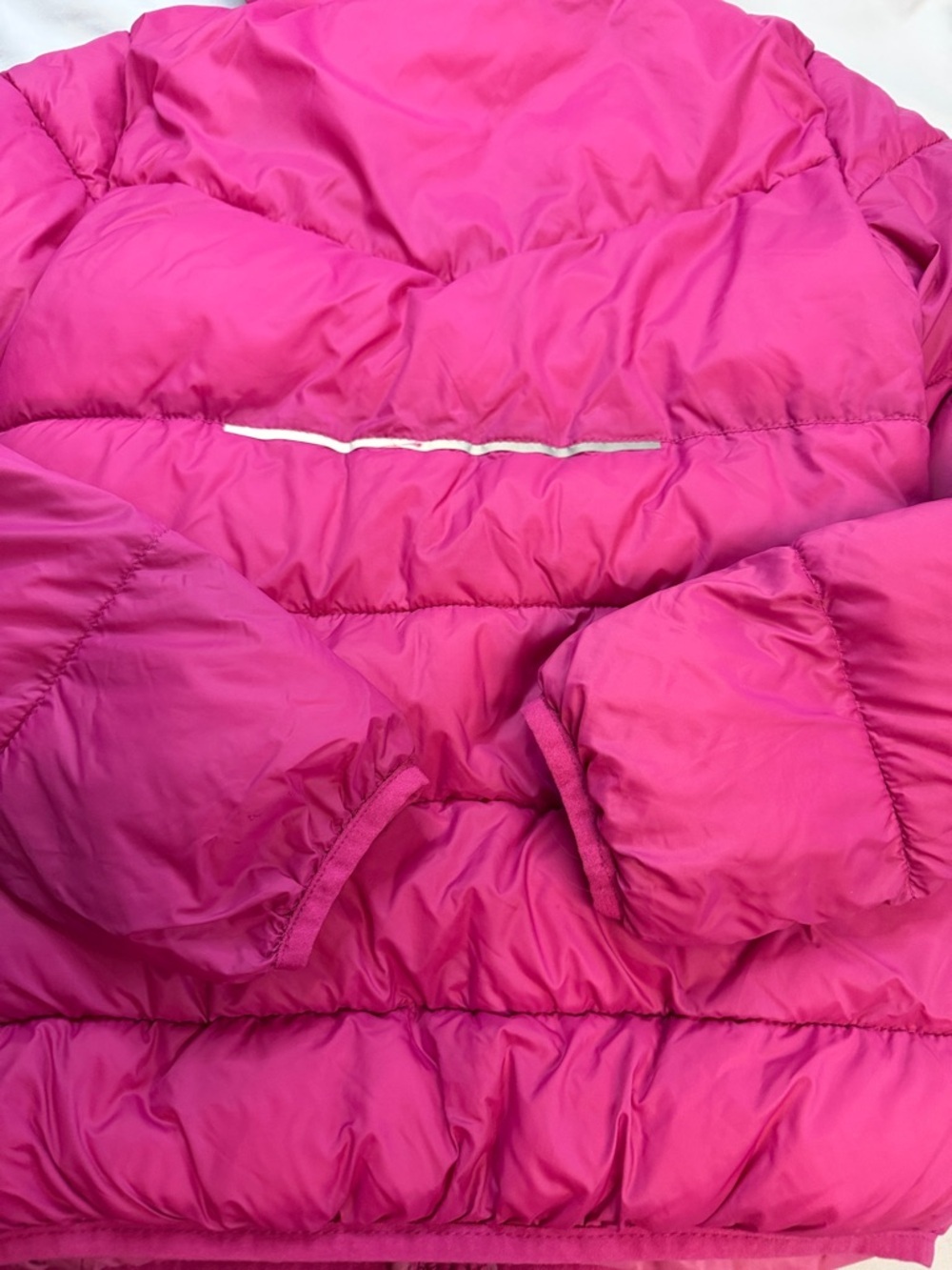 Lole NWOT Kids Packable Pink Hooded Puffer Jacket - Picture 8 of 11